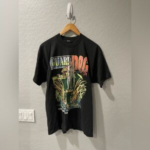 Vintage Screen Stars Louisiana Guard Dog Stork Alligator SS Shirt XL